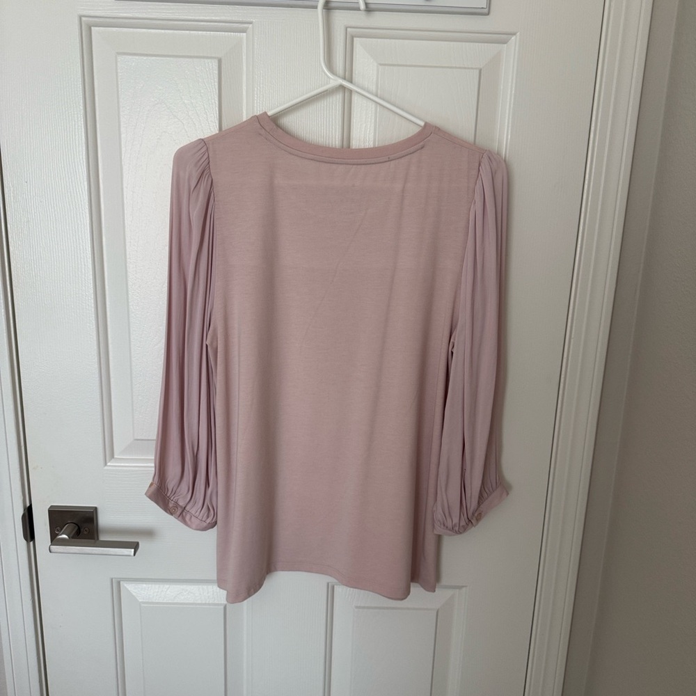 A new day Pink long sleeve top M